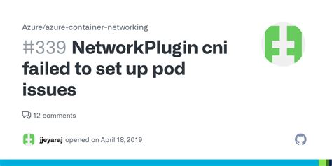 28 de jul. . Networkplugin cni failed to set up pod network exit status 2